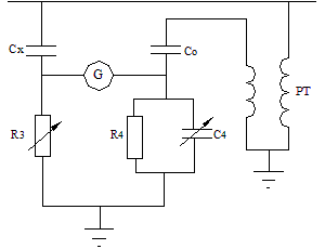 電橋法在線監(jiān)測(cè)原理圖