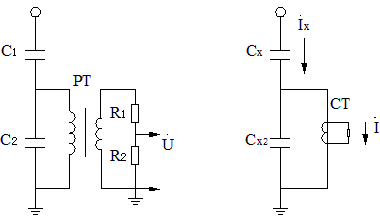 電壓和電流信號(hào)的拾取原理圖