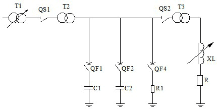 自動(dòng)跟蹤補(bǔ)償消弧裝置自動(dòng)跟蹤實(shí)驗(yàn)接線圖